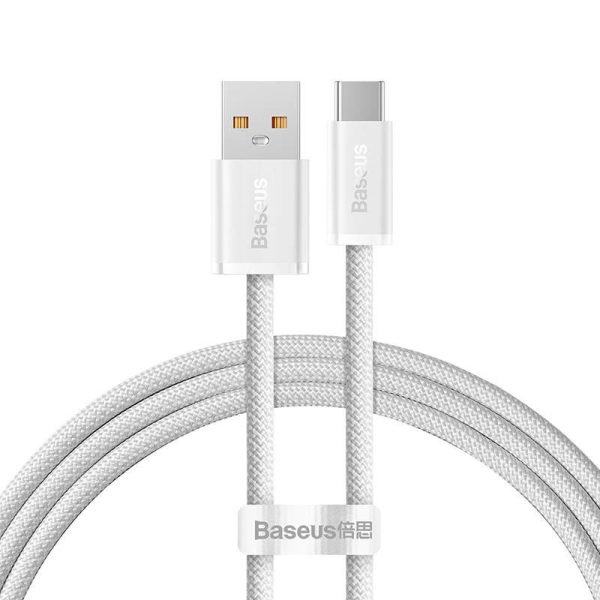 Baseus Dynamic Series USB-C to USB Cable, 100W, 1m (White)