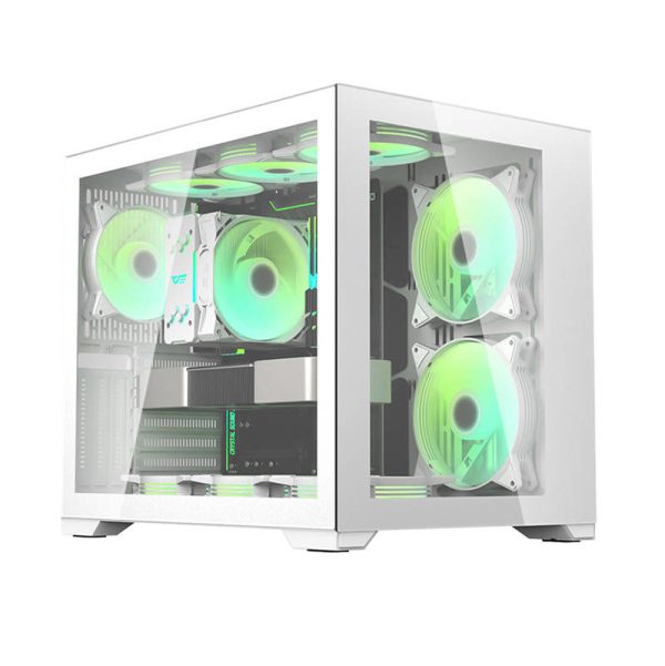 Darkflash C305 ATX White Computer Case