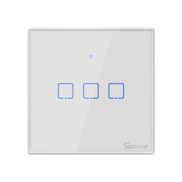 Smart Switch WiFi + RF 433 Sonoff T2 EU TX (3-channel)