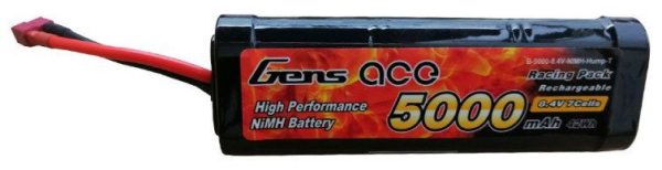 Battery Gens Ace Traxxas 5000mAh 8,4V NiMH Hump T Plug