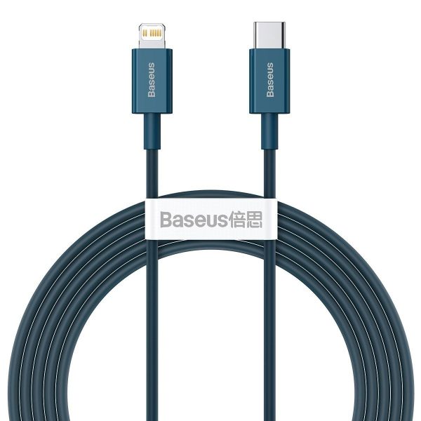 Baseus Superior Series Cable USB-C to iP, 20W, PD, 2m (blue)