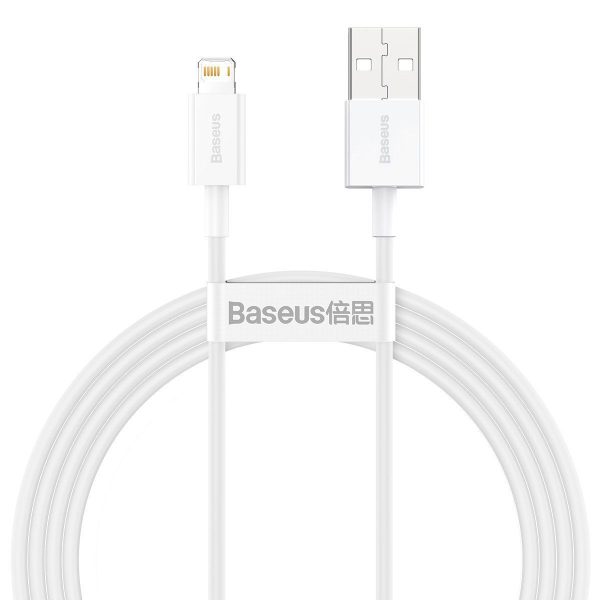 Baseus Superior Series Cable USB to Lightning 2.4A 1,5m (white)