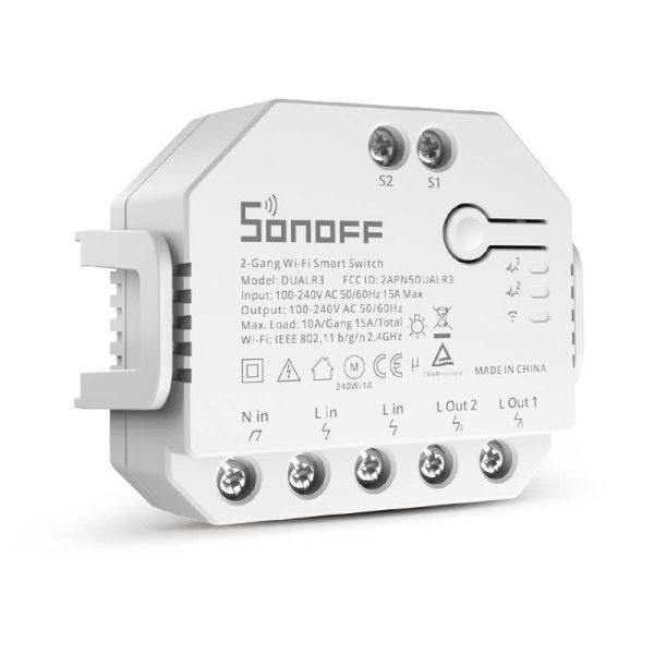 Smart switch WiFi Sonoff Dual R3