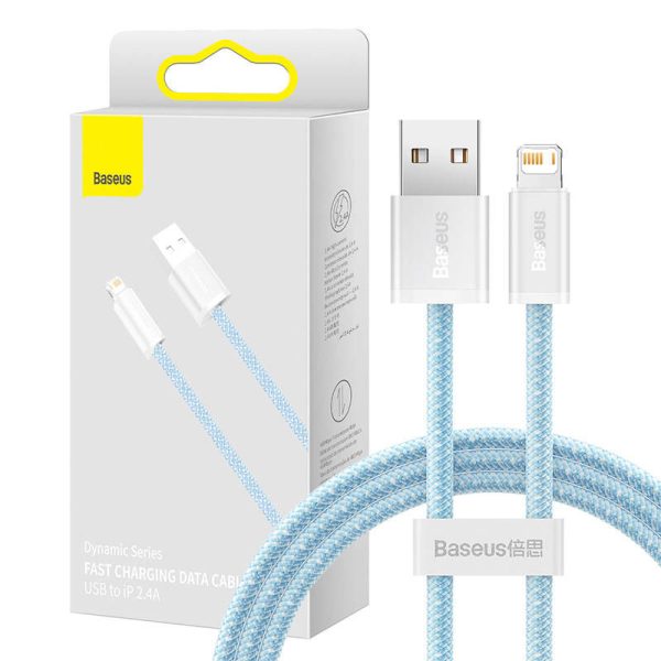 Baseus Dynamic cable USB to Lightning, 2.4A, 1m (blue)