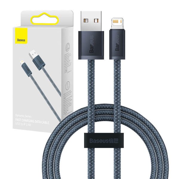 Baseus Dynamic Series cable USB to Lightning, 2.4A, 2m (gray)