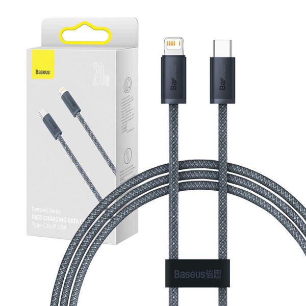 Baseus Dynamic Series cable USB-C to Lightning, 20W, 2m (gray)