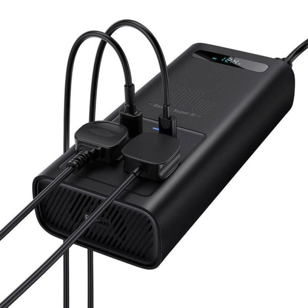 Power Inverter Baseus 500W (220V CN/EU) (black)