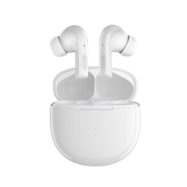 Earphones TWS QCY T18 (white)