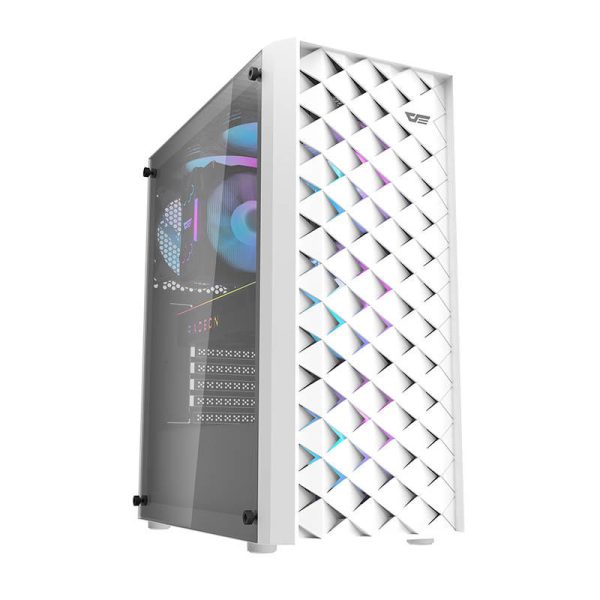 Computer case Darkflash DK351+ 4 fans (white)