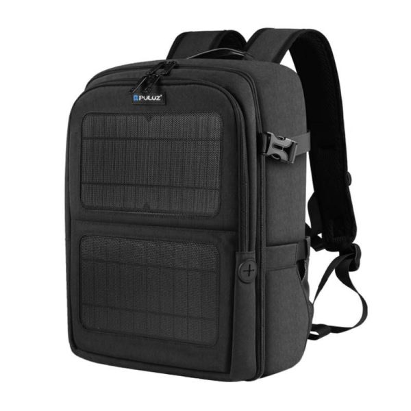 Camera backpack with solar panels Puluz PU5018B waterproof