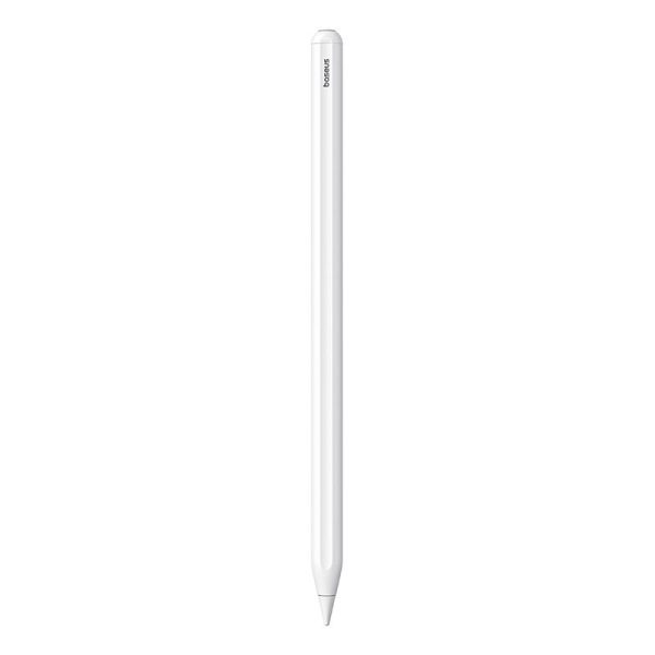 Active, multifunctional stylus Baseus Smooth Writing Series with wireless charging, USB-C (White)