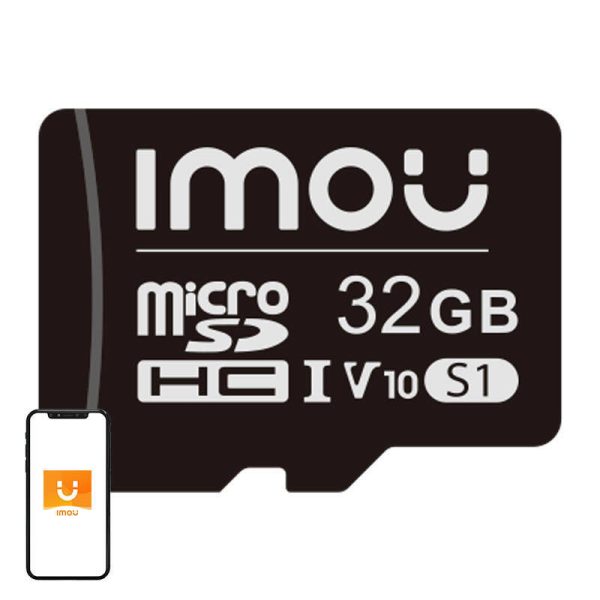 Memory card IMOU microSD 32GB (UHS-I, SDHC, 10/U1/V10, 90/20)