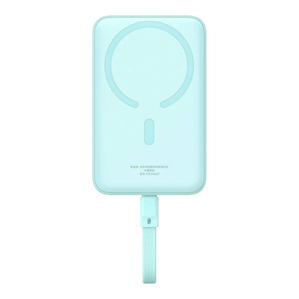 Powerbank Baseus Magnetic Mini 10000mAh, USB-C 30W MagSafe (blue)