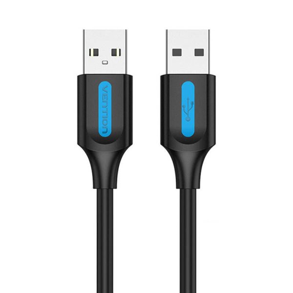 USB 2.0 cable Vention COJBC 2A 0.25m Black PVC