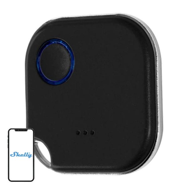 Action and Scenes Activation Button Shelly Blu Button 1 Bluetooth (black)