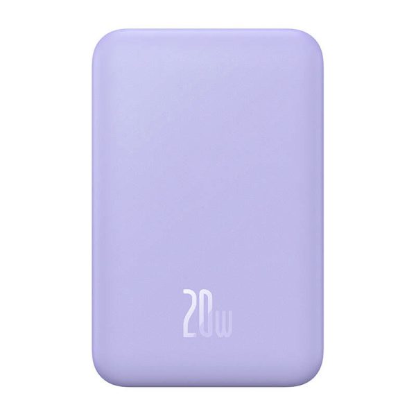 Magnetic Mini Powerbank Baseus 5000mAh 20W (purple)