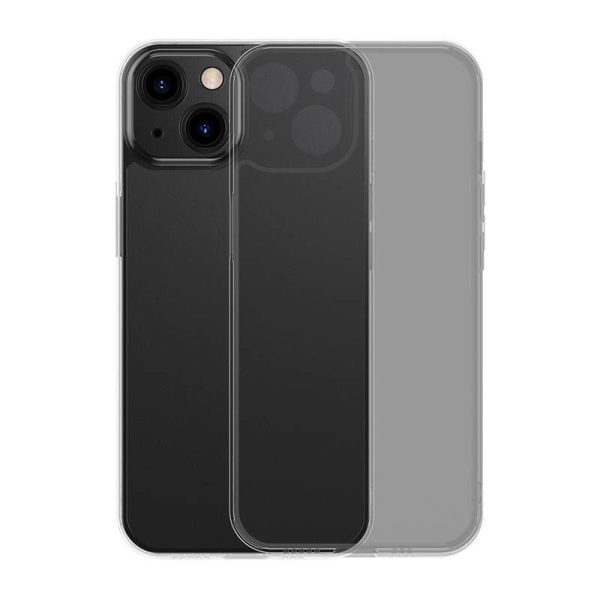 Baseus Frosted Glass Case for iPhone 13 Pro (black) + tempered glass