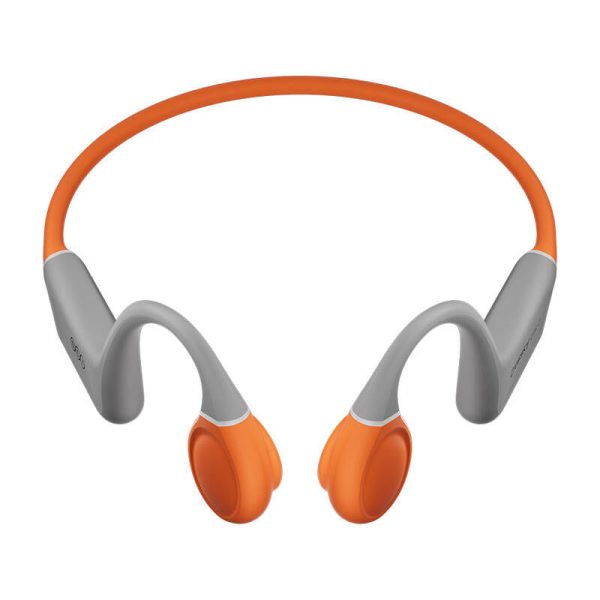 Earphones QCY T25 (grey+ orange)