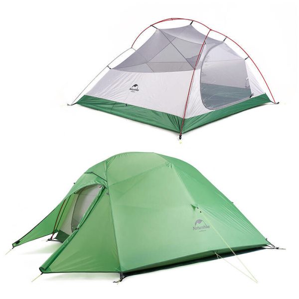 Naturehike Cloud up 3 ultralight tent for 3 people (light gray)