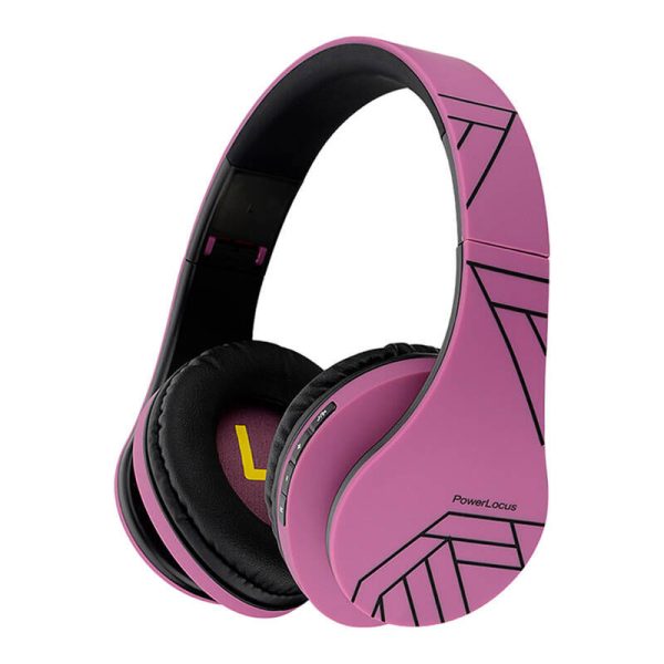 Wireless Headphones PowerLocus P2 (purple-black)