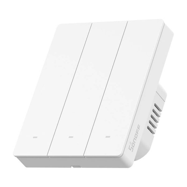 M5-3C-80W WiFi Matter smart wall switch (3-channel, for frame)