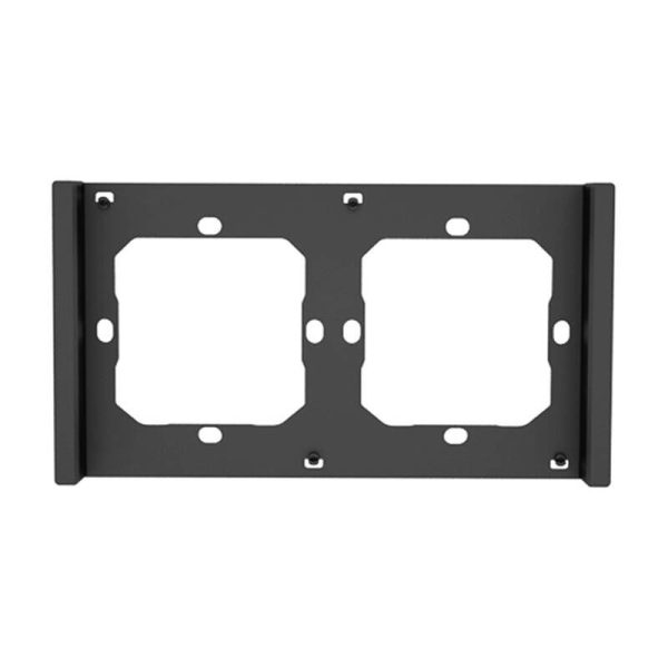 Frame for switch M5 80 double 2-fold SONOFF M5-2C-80-F (graphite/black)