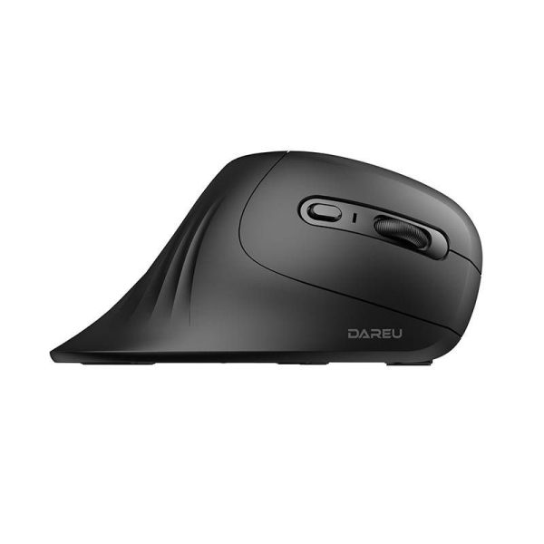 Wireless Vertical Mouse Dareu LM109 Magic Hand Bluetooth + 2.4G (black)