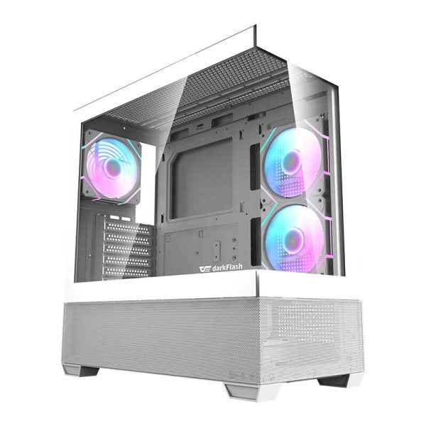 Computer case  Darkflash DS900 AIR (white) + 6 ARGB Fans