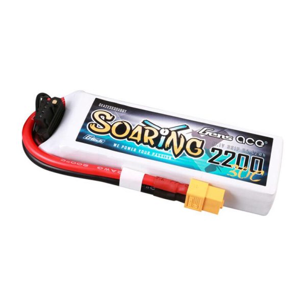 Gens ace G-Tech Soaring 2200mAh 11.1V 30C 3S1P Lipo Batte