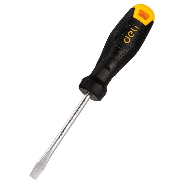 Slotted Screwdriver 5x75mm Deli Tools EDL6250751 (black)