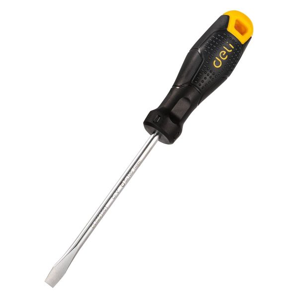 Slotted Screwdriver 5x100mm Deli Tools EDL6251001 (black)