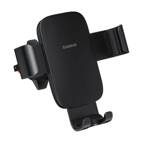 Gravity car mount Baseus Metal Age 3 for ventilation grille (black)