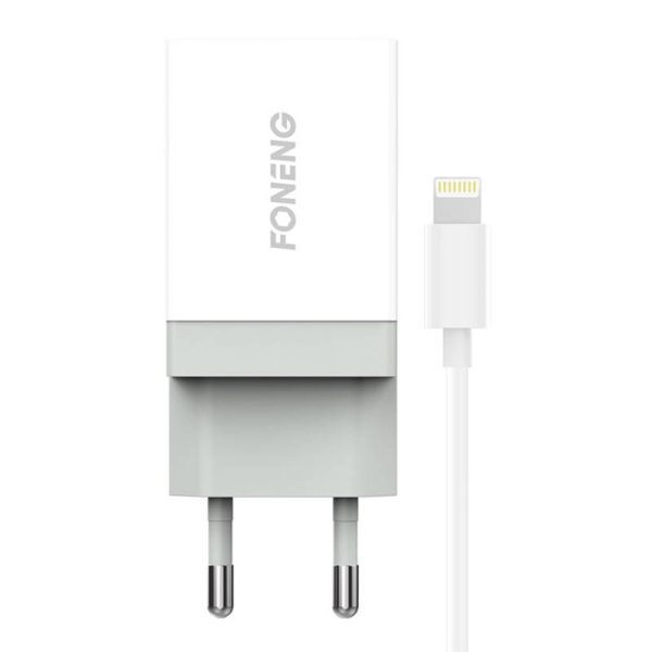 Charger Foneng 1x USB K210 + USB Lightning cable