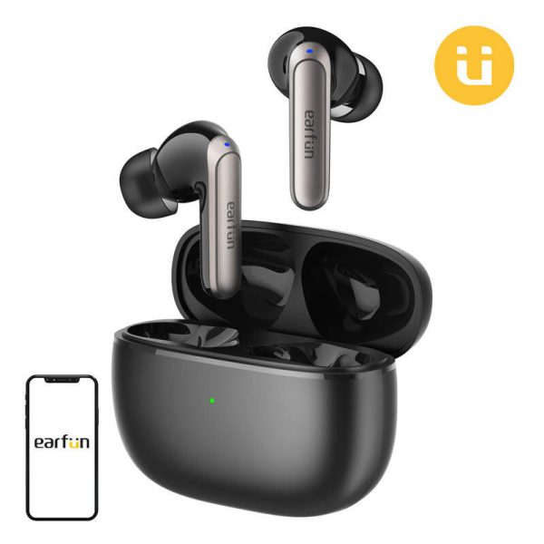 Wireless earphones TWS EarFun Air 2 NC ANC (black)