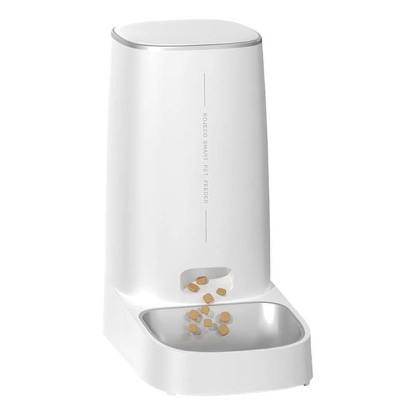 Rojeco WiFi automatic feed dispenser 4L single bowl