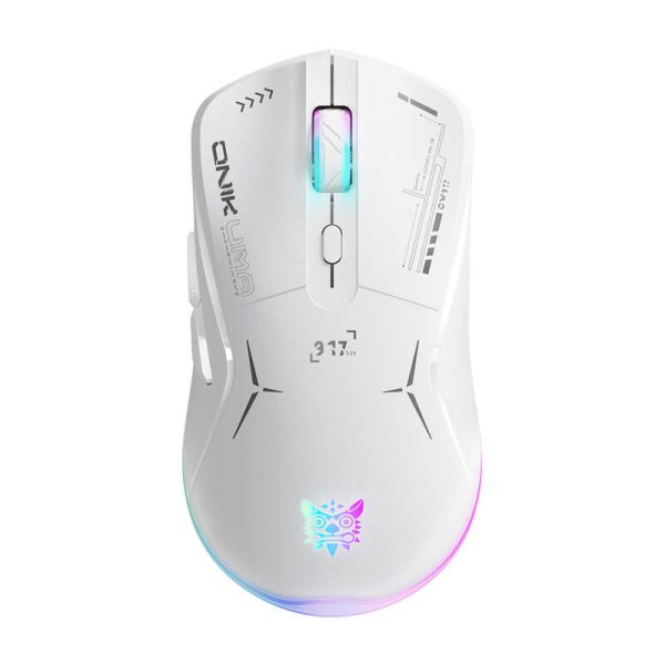 Onikuma CW917 gaming mouse (white)