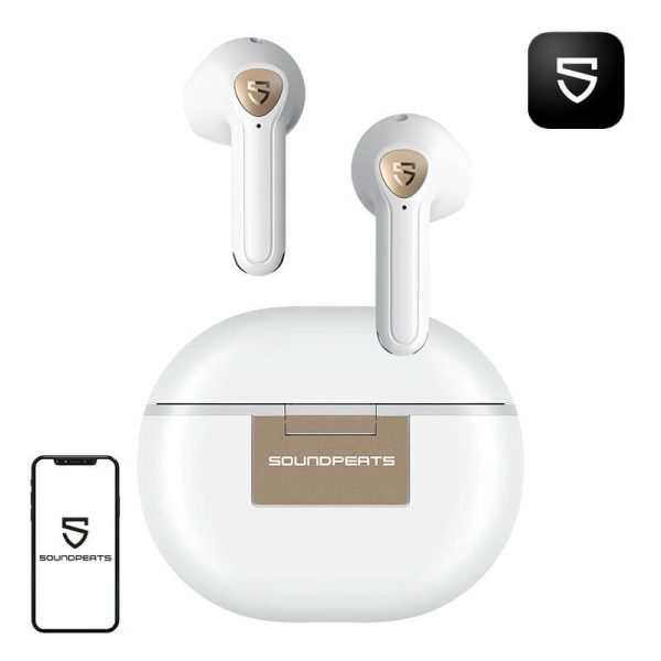 Earphones Soundpeats Air 3 Deluxe HS TWS (white)