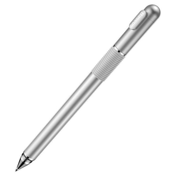 Baseus Gouden Knevel Stylus Pen - Zilver