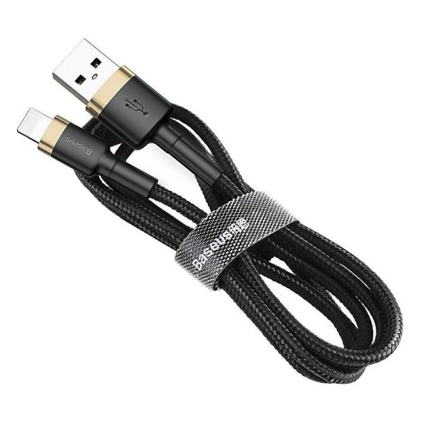 Baseus Cafule USB Lightning Kabel 2A 3m (Goud+Zwart)