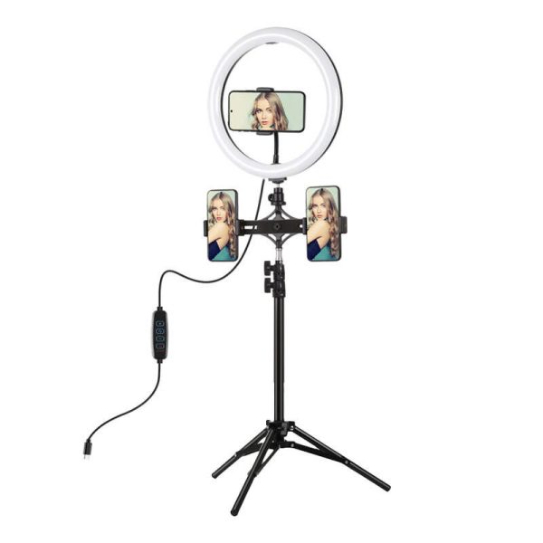 Ring light PULUZ with tripod and phone holder PKT3099B