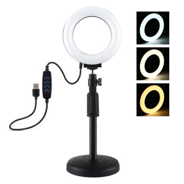 Puluz PU391 Adjustable Base Ring LED Lamp