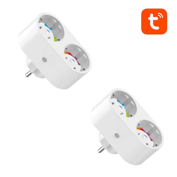 Gosund SP211 (2-Pack) Dual Smart WiFi Plug, 3500W Tuya Compatible