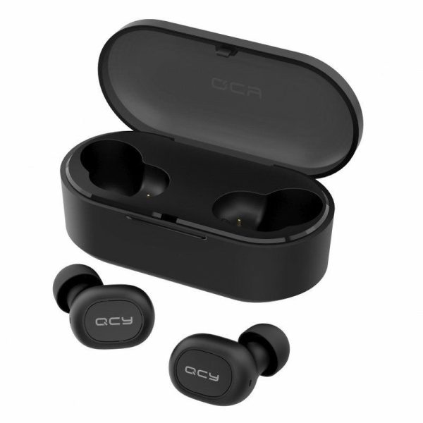 QCY T2C Wireless Bluetooth V5.0 Earphones (Black)