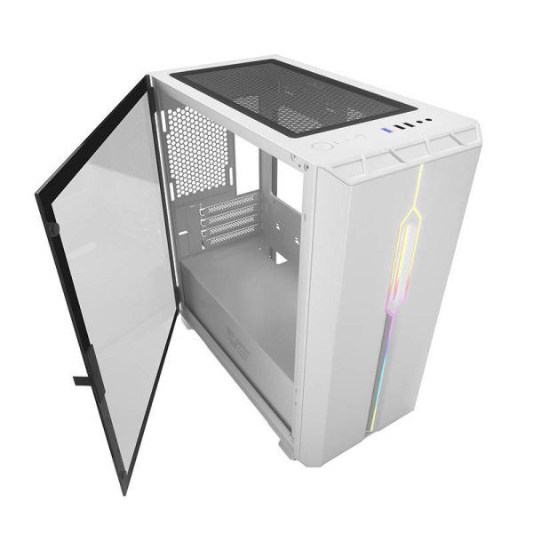 Darkflash DLM23 LED White Computer Case