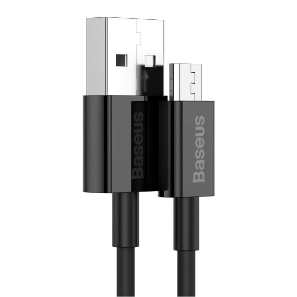 Baseus Superior Series USB to Micro USB Cable, 2A, 1m (Black)