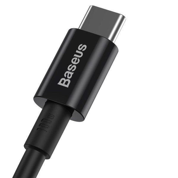 Baseus Superior Series USB-C to USB-C Cable, 100W, 2m (Black)