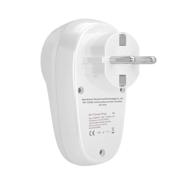 Sonoff S26R2TPF-DE Wi-Fi Smart Plug