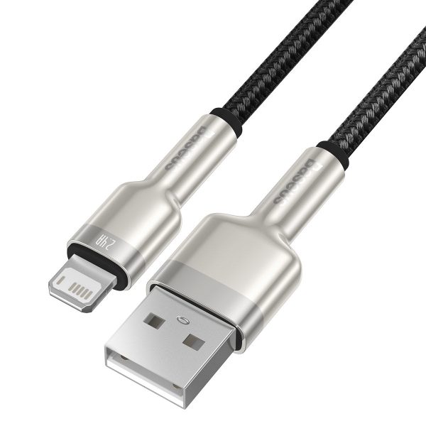 Baseus Cafule USB Cable for Lightning, 2.4A, 0.25m (Black)