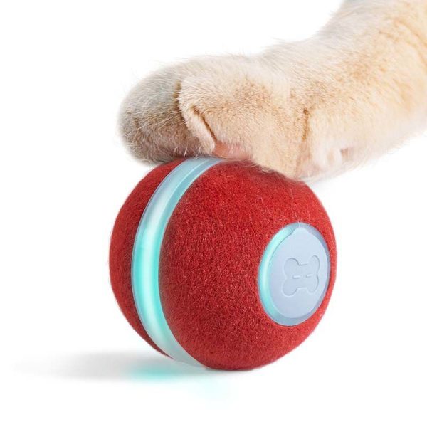 Interactive Cheerble Cat Ball M1 (Red)