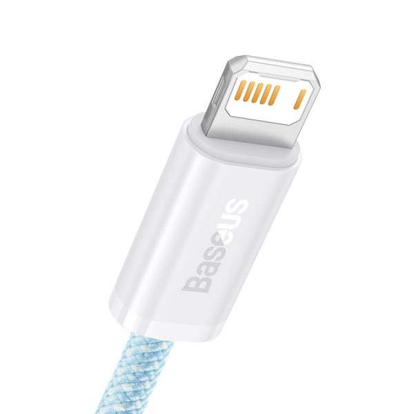 Baseus 2m Dynamic USB-to-Lightning Cable, 2.4A, Blue